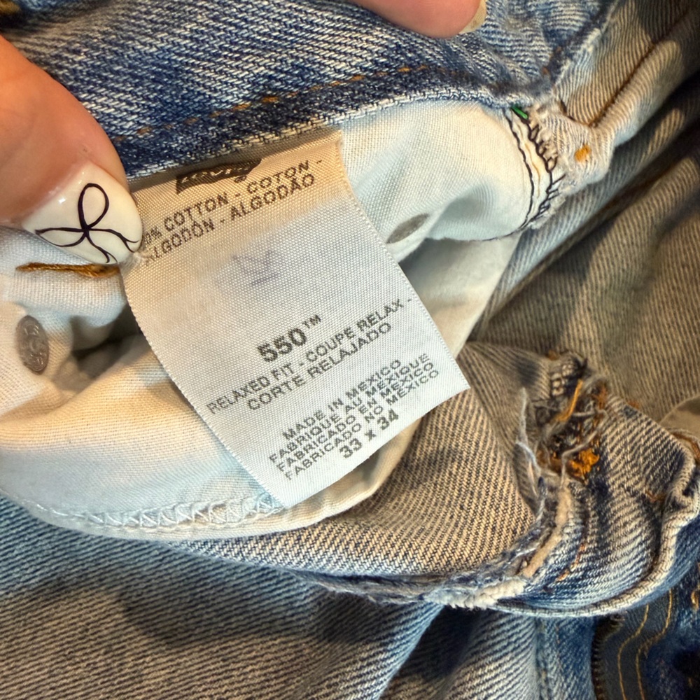 Levi's Light Blue High Rise Women's Jeans - Picture 3 of 3